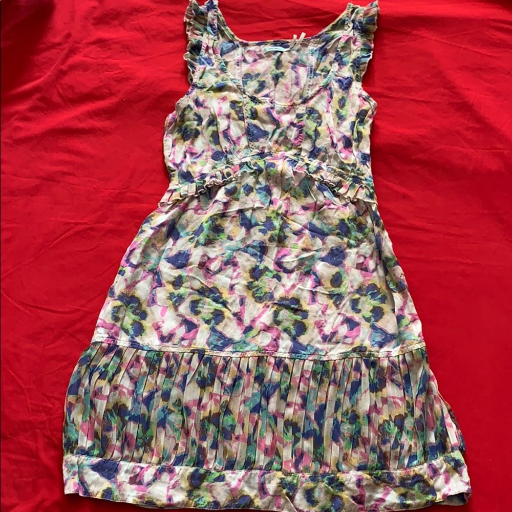 KIMCHE BLUE MULTICOLOR DRESS MEDuim